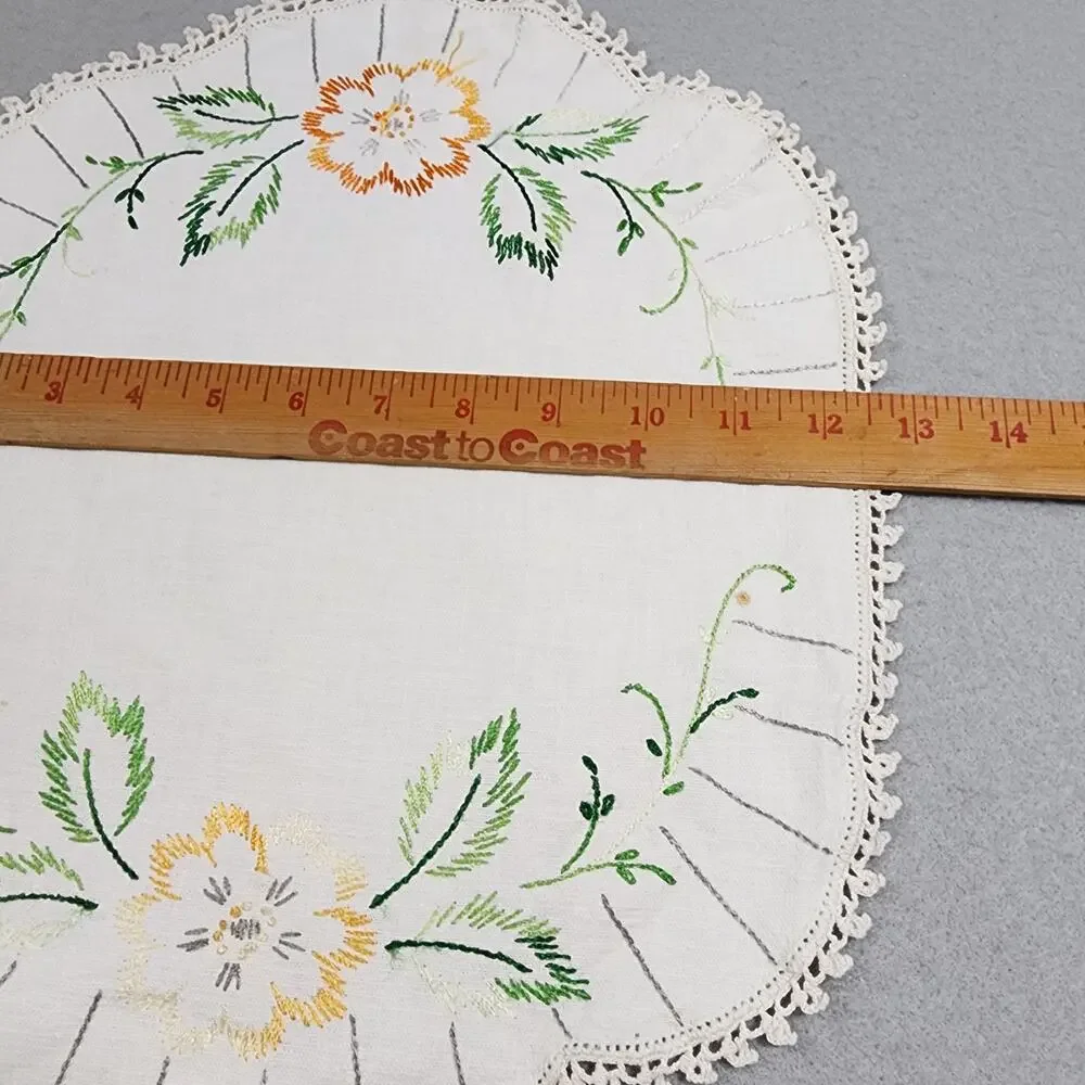Handmade embroidered golden
